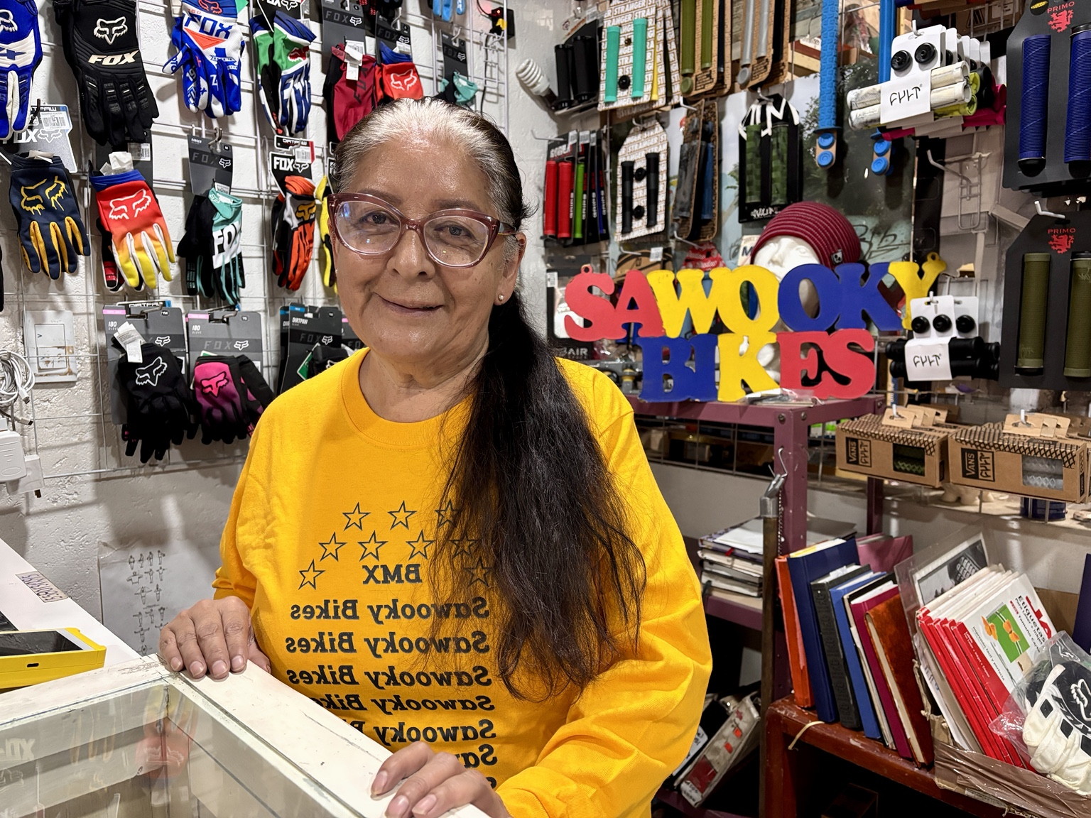 Rosa María Escalante, dueña y fundadora de Sawooky Bikes